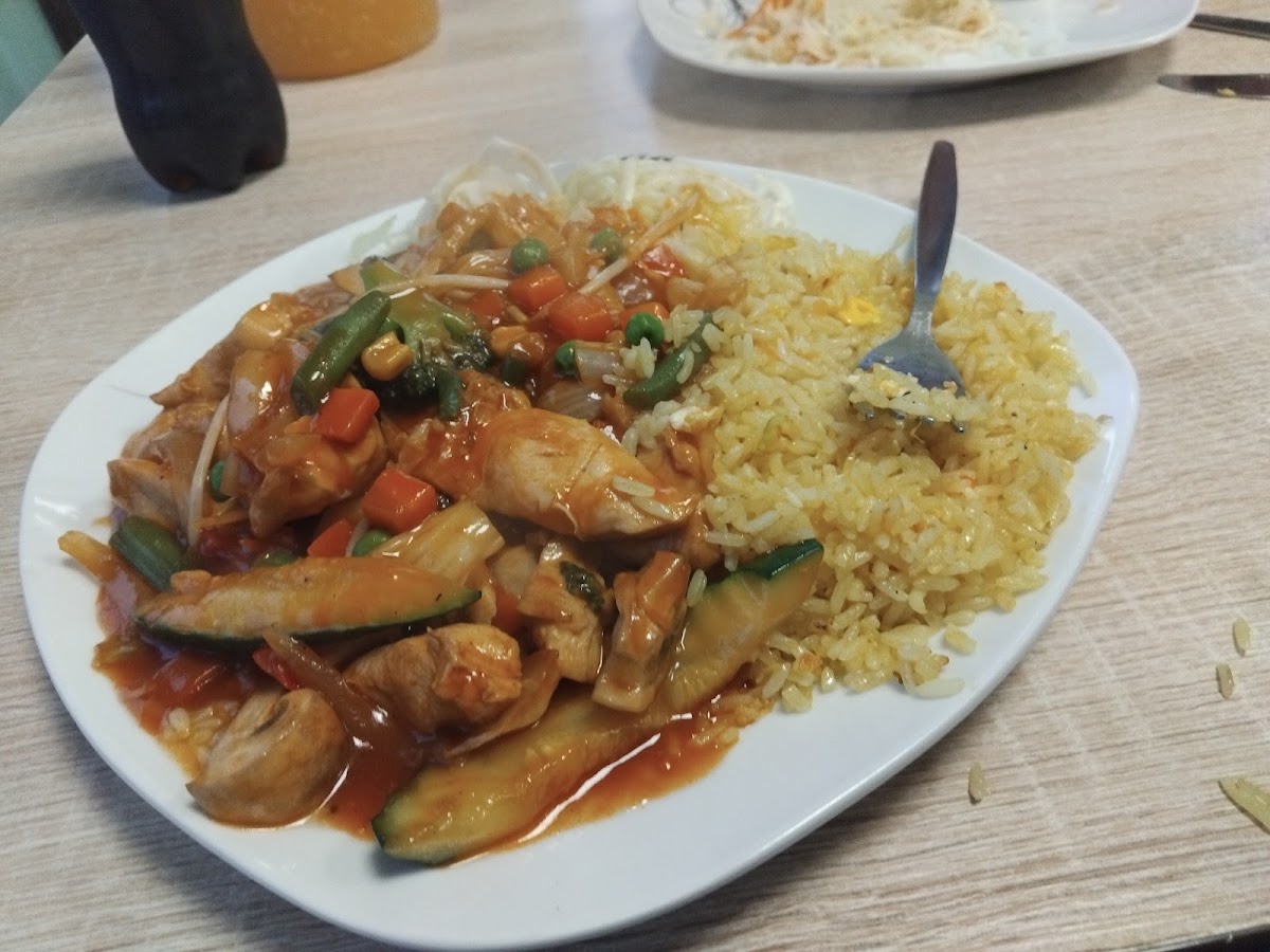 Kurczak w sosie słodko-kwaśnym